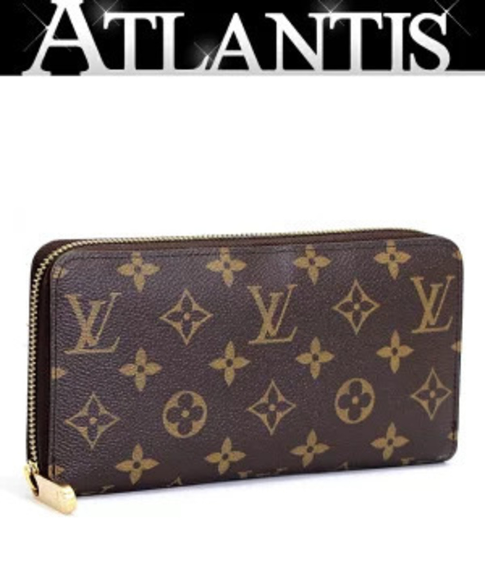 Louis Vuitton Zippy Wallet Round Zipper Long Monogram